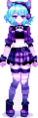 Julia, la mascotte de Pixel-lingus